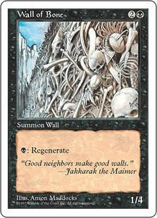 Wall of Bone - Fifth Edition