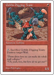 Goblin Digging Team - Fifth Edition