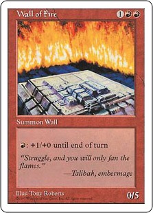 Wall of Fire - Fifth Edition