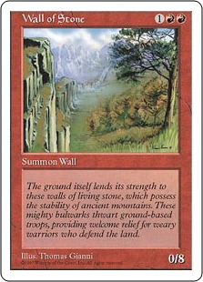 Wall of Stone - Fifth Edition