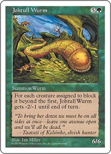 Johtull Wurm - Fifth Edition