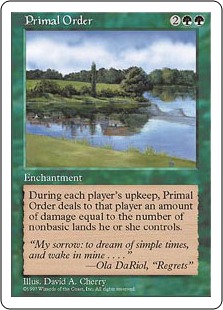 Primal Order - Fifth Edition