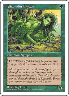 Shanodin Dryads - Fifth Edition