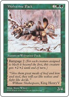 Wolverine Pack - Fifth Edition