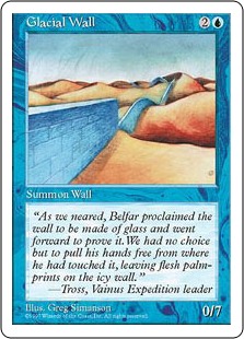 Glacial Wall - Fifth Edition