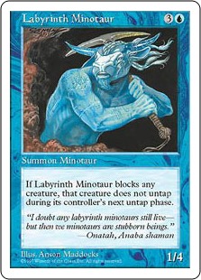 Labyrinth Minotaur - Fifth Edition