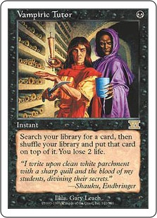 Vampiric Tutor - Classic Sixth Edition