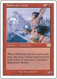 Balduvian Horde - Classic Sixth Edition