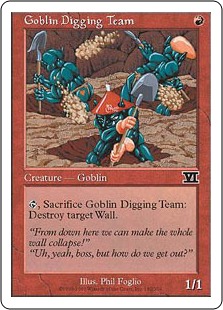 Goblin Digging Team - Classic Sixth Edition