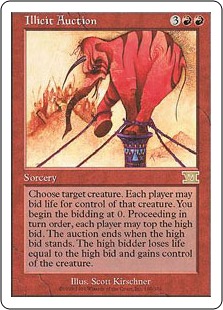 Illicit Auction - Classic Sixth Edition