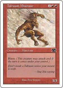 Talruum Minotaur - Classic Sixth Edition