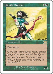 Elvish Archers - Classic Sixth Edition