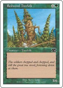 Redwood Treefolk - Classic Sixth Edition