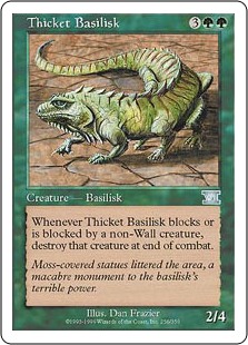 Thicket Basilisk - Classic Sixth Edition