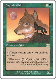 Wyluli Wolf - Classic Sixth Edition