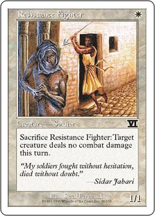 Resistance Fighter - Classic Sixth Edition