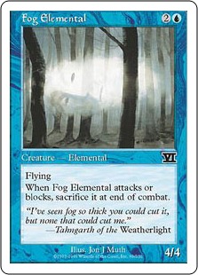 Fog Elemental - Classic Sixth Edition