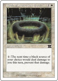 Circle of Protection: Black - Classic Sixth Edition