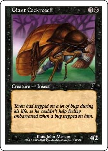 Giant Cockroach - Seventh Edition