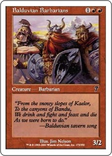 Balduvian Barbarians - Seventh Edition