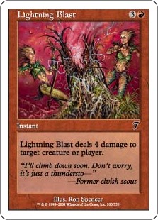 Lightning Blast - Seventh Edition