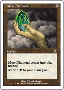 Moss Diamond - Seventh Edition