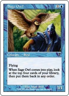 Sage Owl - Seventh Edition