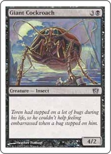 Giant Cockroach - Eighth Edition