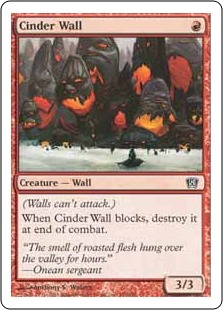 Cinder Wall - Eighth Edition