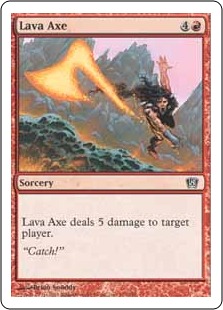 Lava Axe - Eighth Edition