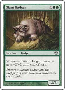 Giant Badger - Eighth Edition