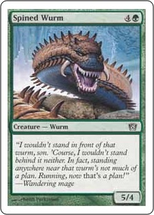 Spined Wurm - Eighth Edition