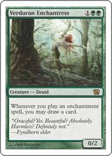 Verduran Enchantress - Eighth Edition