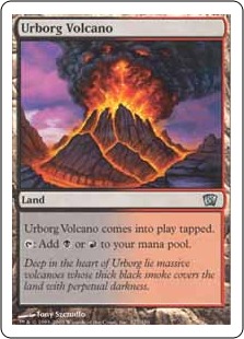 Urborg Volcano - Eighth Edition