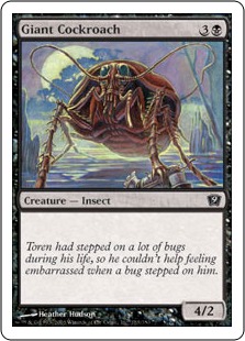 Giant Cockroach - Ninth Edition