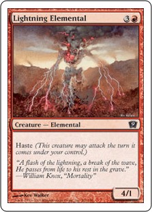 Lightning Elemental - Ninth Edition