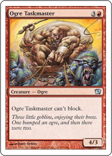 Ogre Taskmaster - Ninth Edition