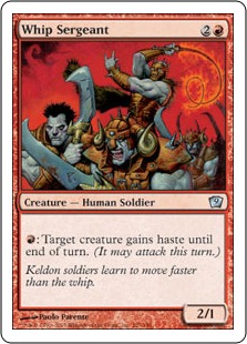 Whip Sergeant - Ninth Edition