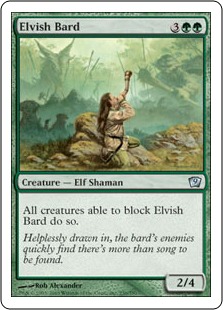 Elvish Bard - Ninth Edition