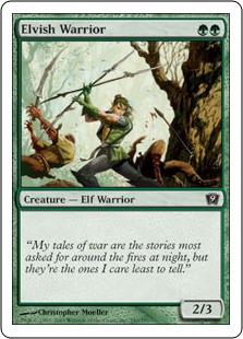 Elvish Warrior - Ninth Edition