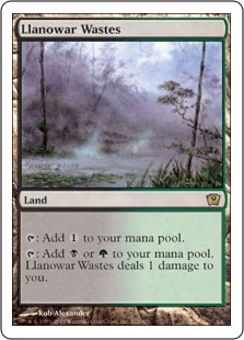 Llanowar Wastes - Ninth Edition