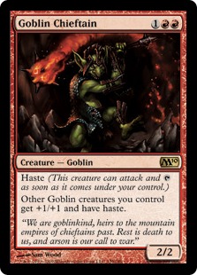 Goblin Chieftain - Magic 2010