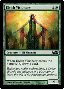 Elvish Visionary - Magic 2010