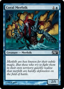 Coral Merfolk - Magic 2010