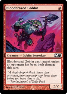 Bloodcrazed Goblin - Magic 2011