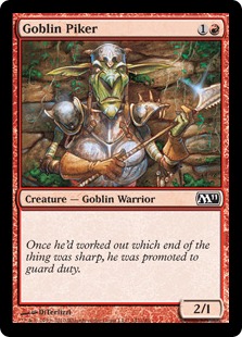 Goblin Piker - Magic 2011