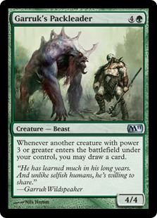 Garruk's Packleader - Magic 2011