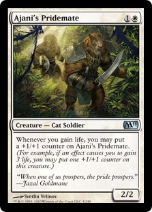 Ajani's Pridemate - Magic 2011