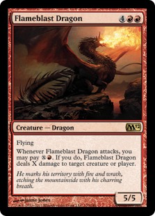 Flameblast Dragon - Magic 2012