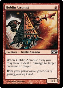 Goblin Arsonist - Magic 2012